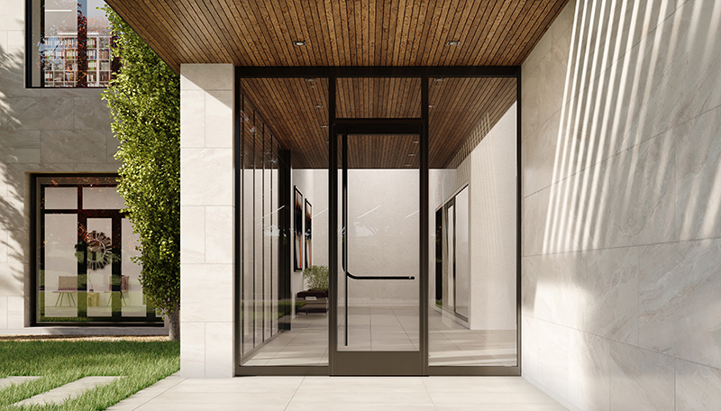 Entice HP commercial entrance system